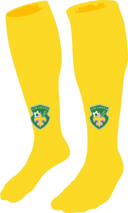 BBS Amazons Socks Yellow