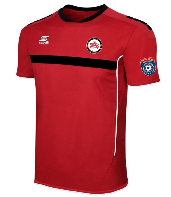 Capelli Atlanta Silverbacks Adult Red Authentic Jersey 2016