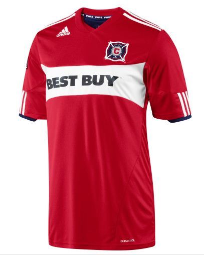 adidas Chicago Fire Home Jersey 2011