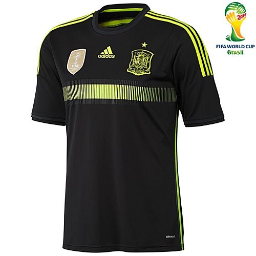 adidas Spain Away Jersey World Cup 2014 