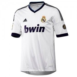 adidas Real Madrid Youth Home Jersey 2012