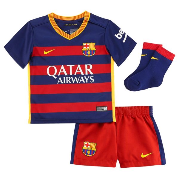 Nike Barcelona Home Infants Mini-Kit 2015