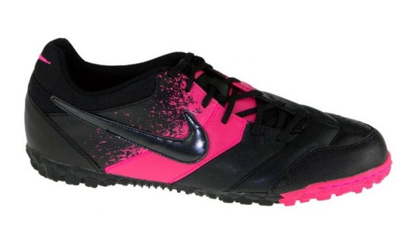 Nike 5 Bomba Turf Soccer Shoes Black/Cherry/Black