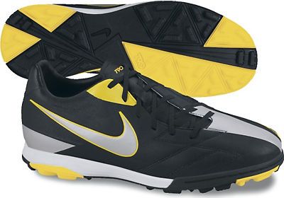 Nike Jr T90 Shoot IV TF Black-Yellow 