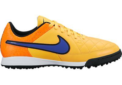 Birmania mercado Ordenado Nike Jr Tiempo Genio Leather TF Orange