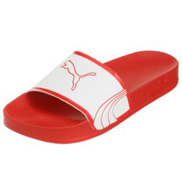 Puma King Slide Red/White