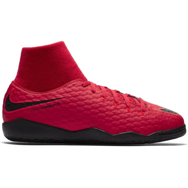 Nike Kids' Jr. HypervenomX Phelon III Dynamic Fit (IC) Indoor/Court Football Boot