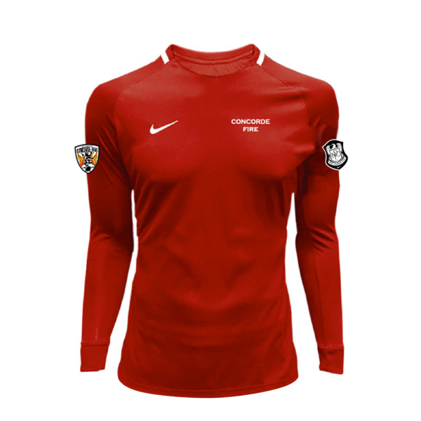 CF Boy/Men LS Goalkeeper Jersey Red (OPTIONAL)