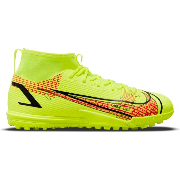 Ceder Conceder Atticus Nike Jr. Mercurial Superfly 8 Academy TF Artificial-Turf Soccer Cleats