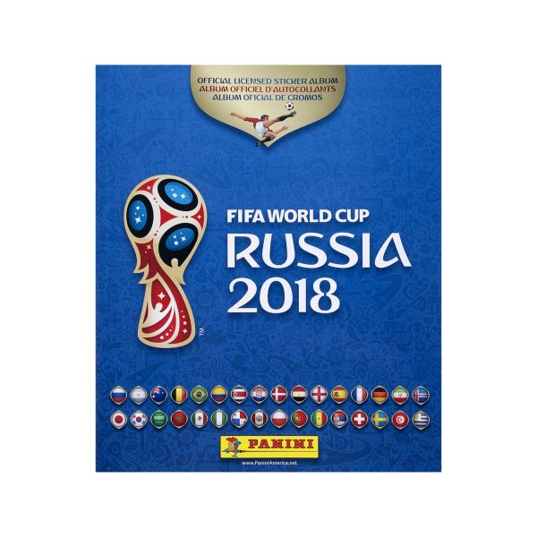 2018 FIFA World Cup Russia Sticker Collection Album