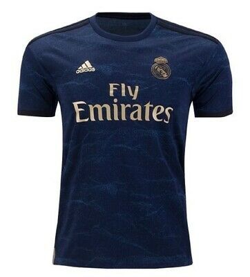 adidas Real Madrid Away 19/20 T-Shirt Blue