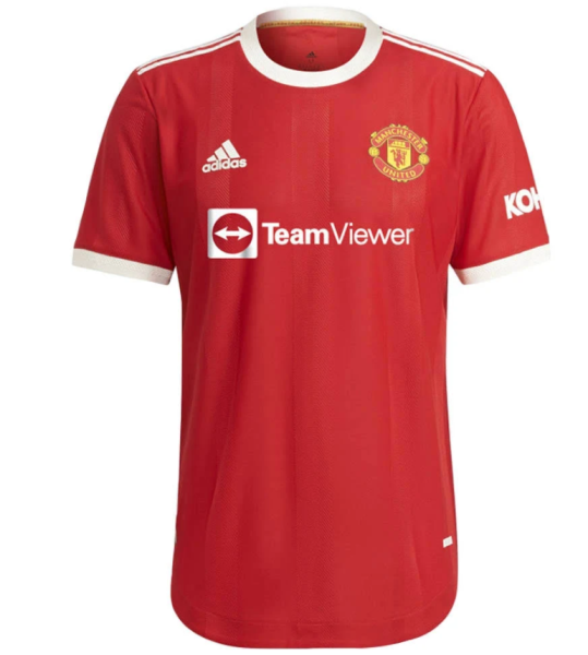 adidas Manchester United 21/22 Home Authentic Jersey 