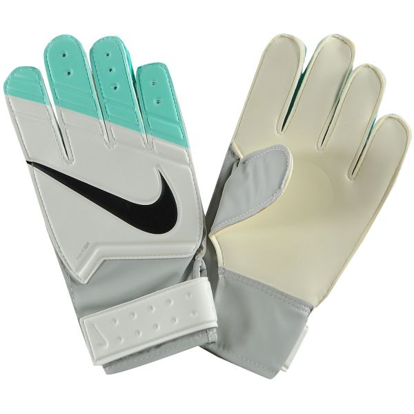 Nike GK JR Grip White-Hyper Turquoise