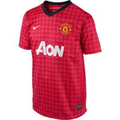 Nike Manchester Home Boys Jersey 2012