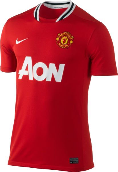 Nike Manchester Home Jersey 2011