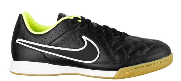 Nike Youth Tiempo Genio Leather (IC) Indoor-Competition Football Boot 