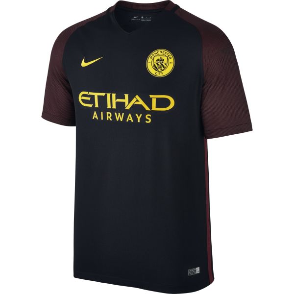 Nike Manchester City Away Jersey 2016 Black