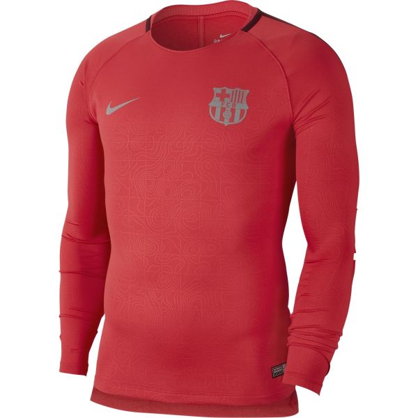 Nike Dry FC Barcelona Squad Men's Long-Sleeve Football Top