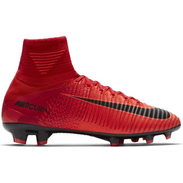Nike Kids' Jr. Mercurial Superfly V Dynamic Fit (FG) Firm-Ground Football Boot