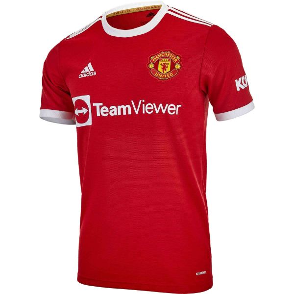 adidas Men's Manchester United 21/22 Home Jersey 