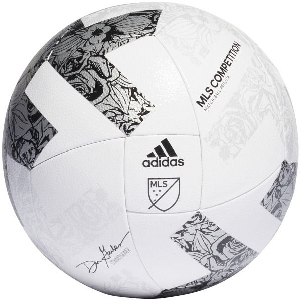 adidas MLS NFHS Competition Soccer Ball White