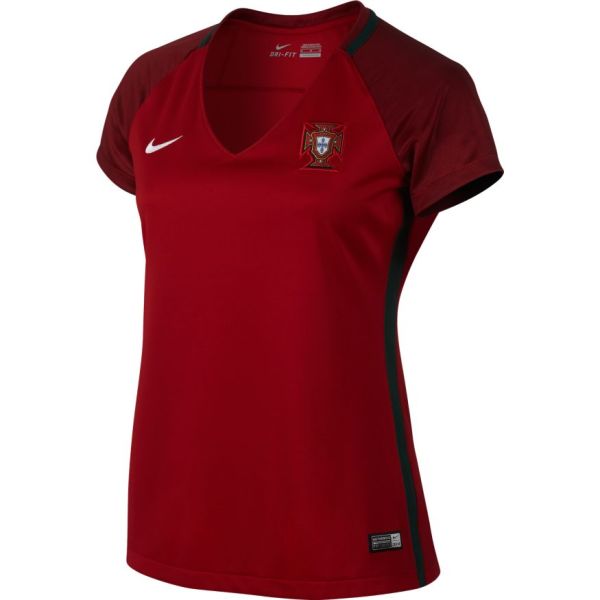 Nike Women's Portugal Home Jersey 16 