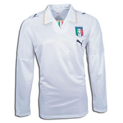 Puma Italy LS Away Shirt White 2007