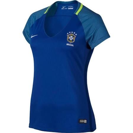 Nike Brazil Away Womens Jersey 2016 